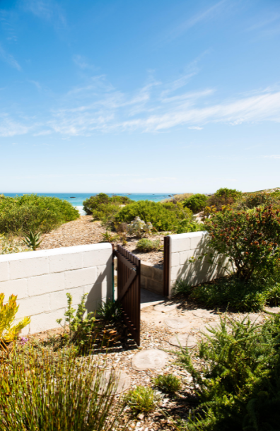 Beach view from local Gonana Guesthouse Paternoster