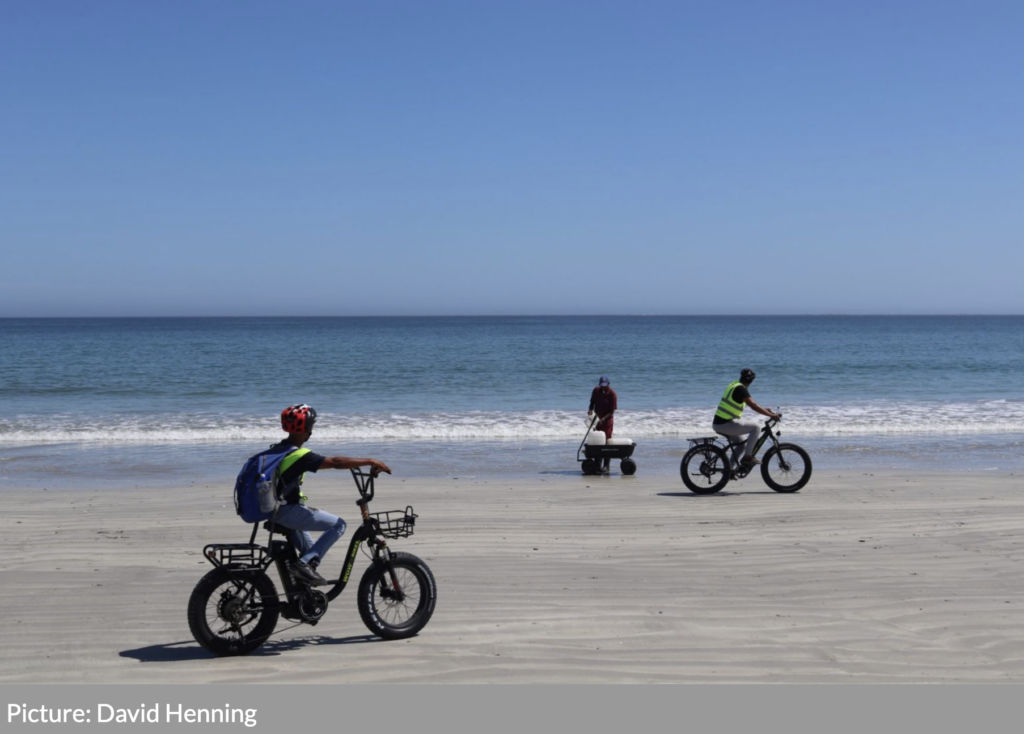 Image showing e-biking in Paternoster