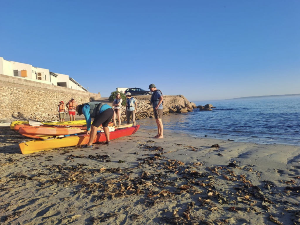 Image showing kayaking in Paternoster